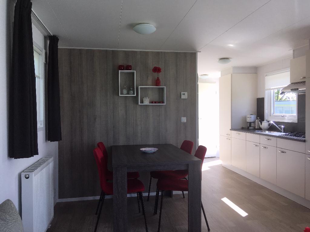 Keuken van een chalet