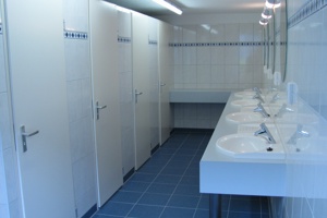 Het nieuwe sanitair